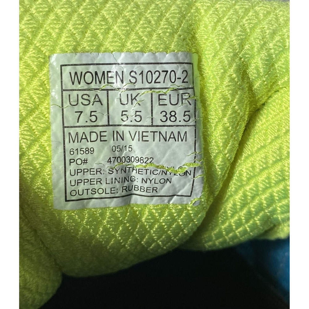 Saucony Omni 14 S10270-2 Women US 7.5 Running Shoes Blue White Athletic Sneakers - Picture 13 of 13